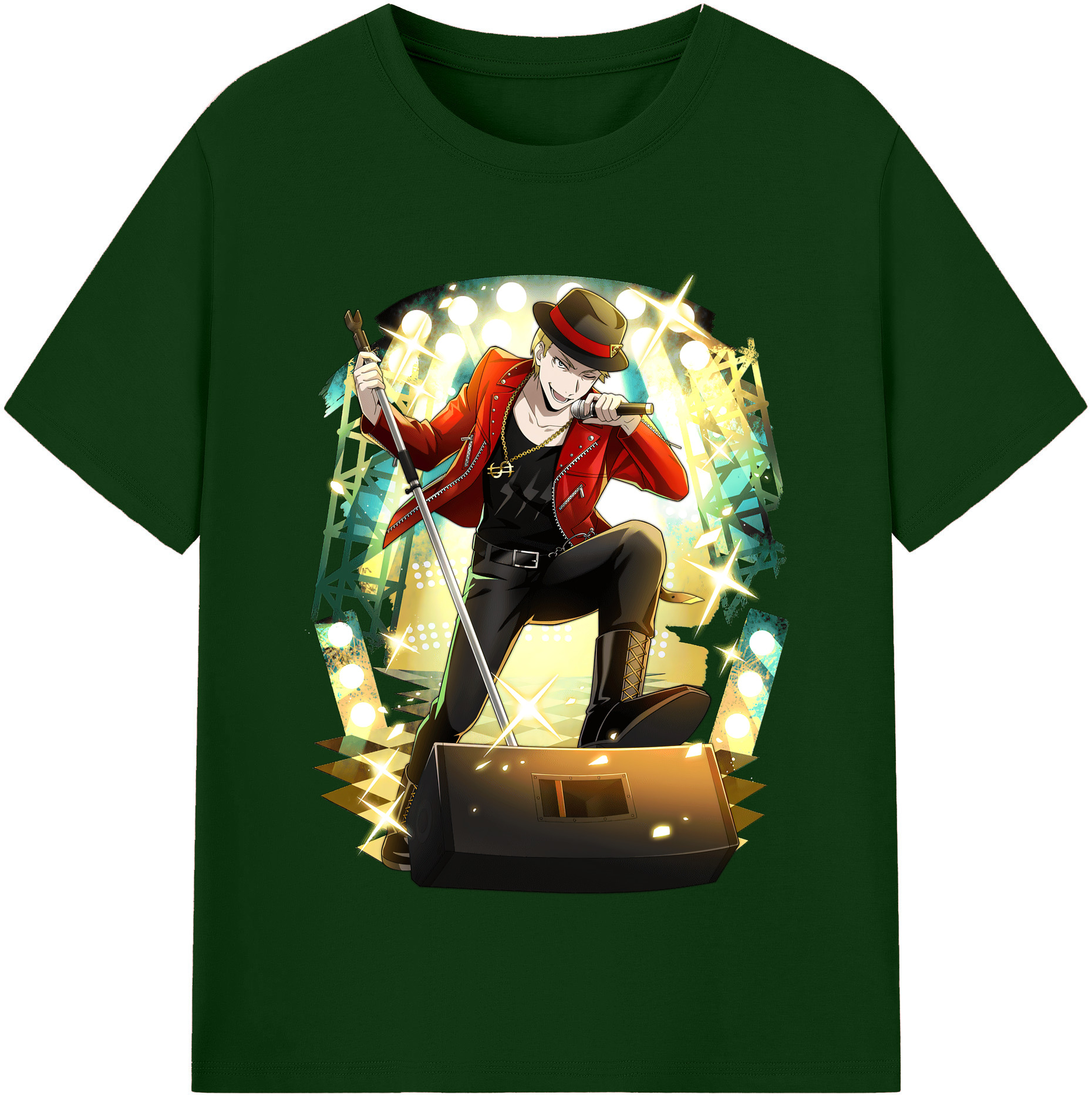 （画像用） 文豪ストレイドッグス Bungo Stray Dogs 綿100％半袖Tシャツ（フロントプリント）